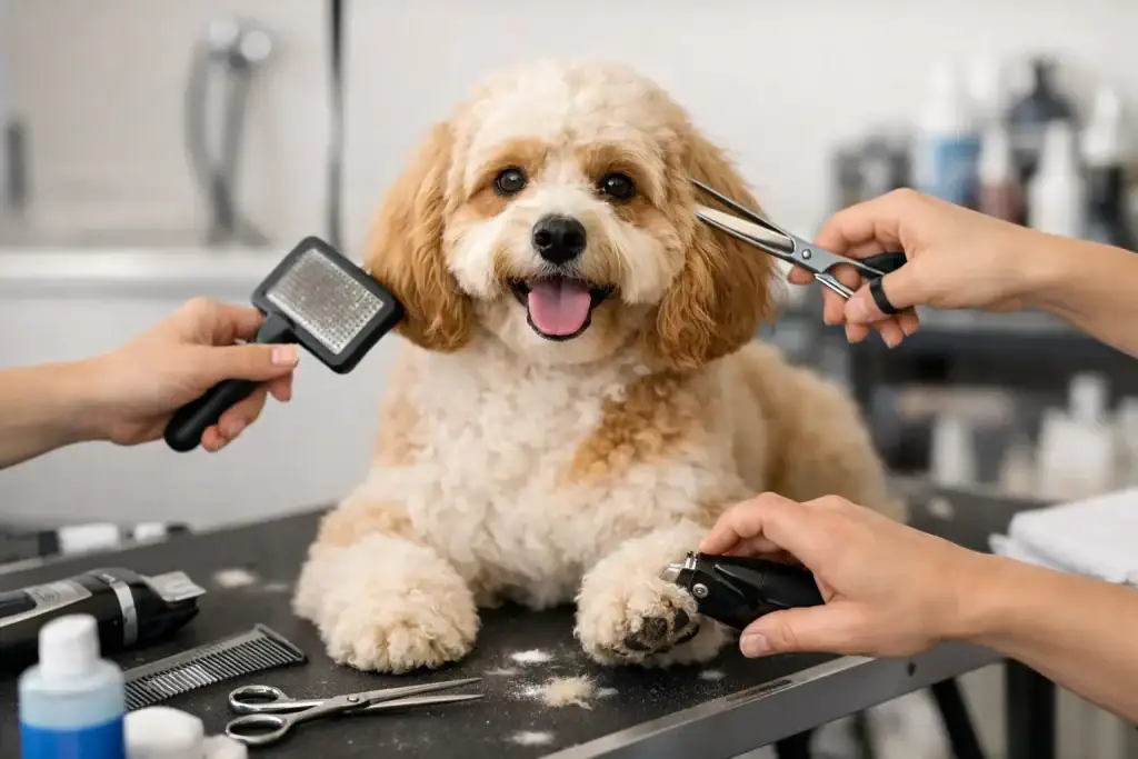 What Is Included in Dog Grooming Services?