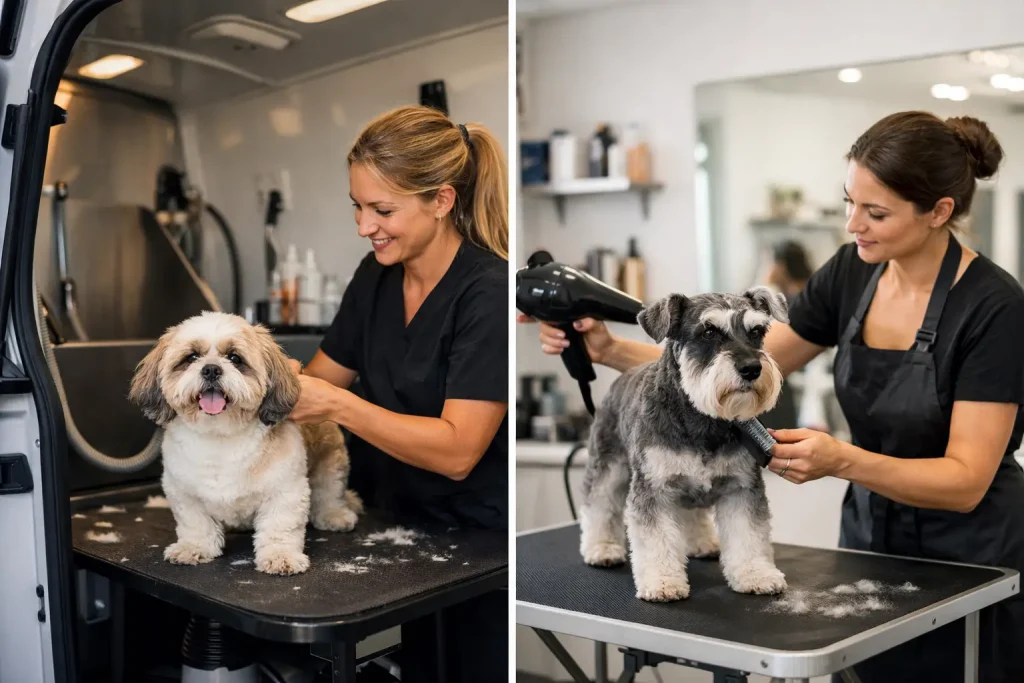 Mobile Grooming vs Salon: Which Is Better?