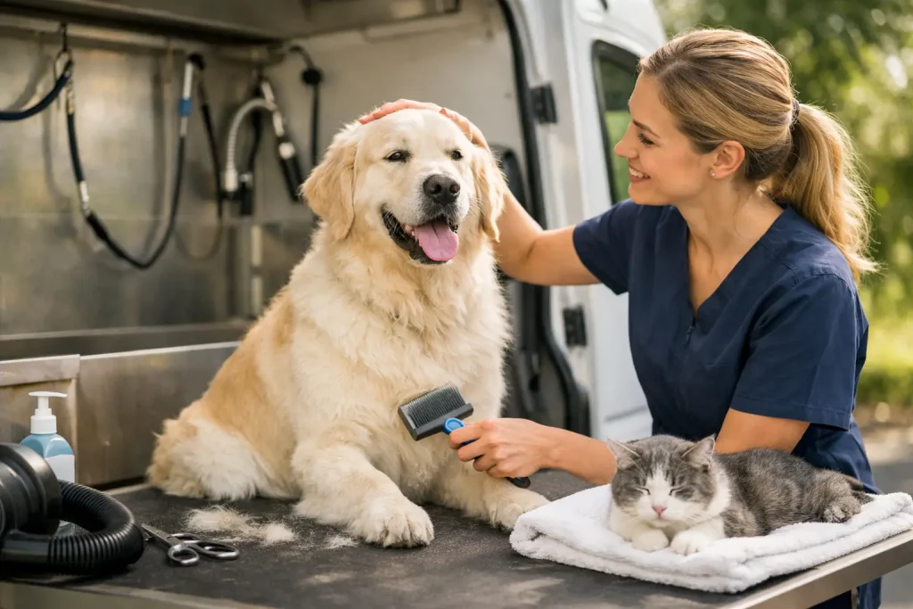Mobile Pet Grooming Guide for Calm, Happy Pets