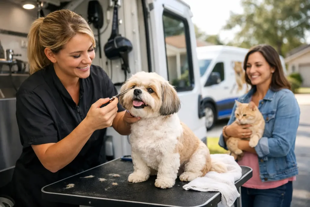 Why Mobile Pet Grooming Home Service Works